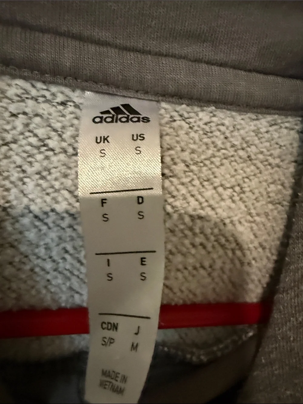 adidas Gray North Carolina FC Soccer Pullover